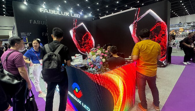 InfoComm ASIA | 領(lǐng)燦科技攜創(chuàng)意大屏閃耀亮相